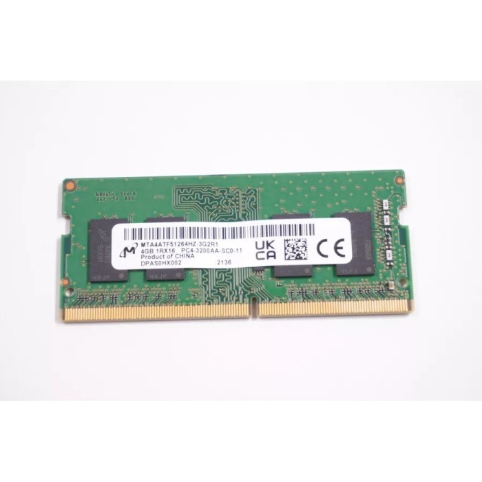 Оперативна пам'ять (LAPTOP) Micron So-Dimm DDR4 4GB 3200MHz (MTA4ATF51264HZ-3G2R1)