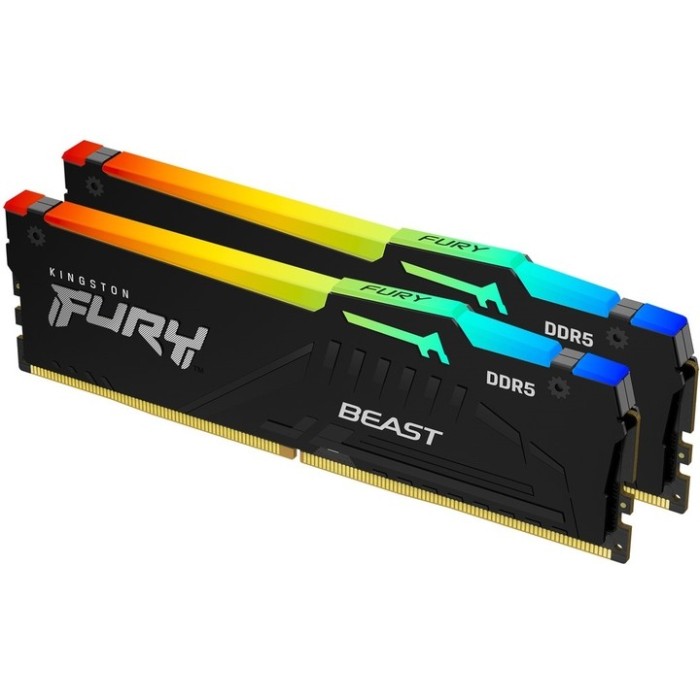 Оперативна пам`ять Kingston FURY 32 GB (2x16GB) DDR5 5600 MHz FURY Beast (KF556C36BBEK2-32)