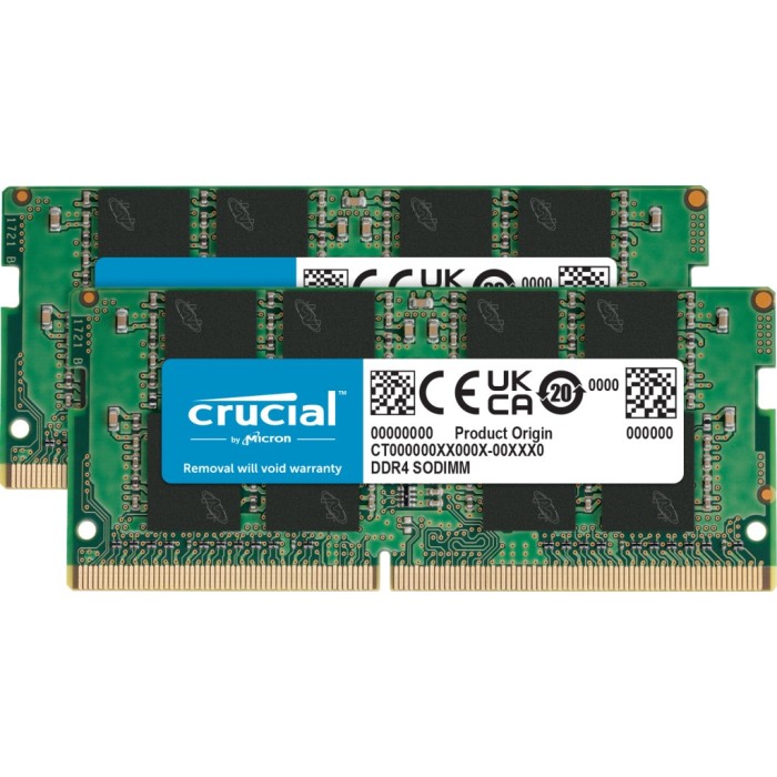 Оперативна пам'ять (LAPTOP) Комплект Crucial DDR4-2666 8x2GB (CT2K8G4SFRA266)