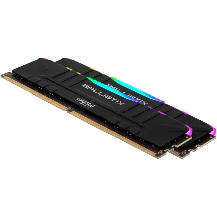 Оперативна пам'ять Crucial Ballistix DDR4-3200 2x16gb RGB Black (BL16G32C16U4BL)