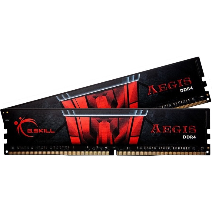 Оперативна пам'ять G.Skill 16 GB (2x8GB) DDR4 2400 MHz Aegis (F4-2400C17D-16GIS)