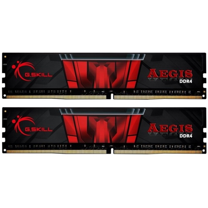 Оперативна пам'ять G.Skill 16 GB (2x8GB) DDR4 2400 MHz Aegis (F4-2400C17D-16GIS)