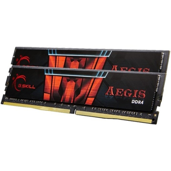 Оперативна пам'ять Комплект G.Skill Aegis DDR4-2400 Kit of 2x4GB (F4-2400C15D-8GIS)