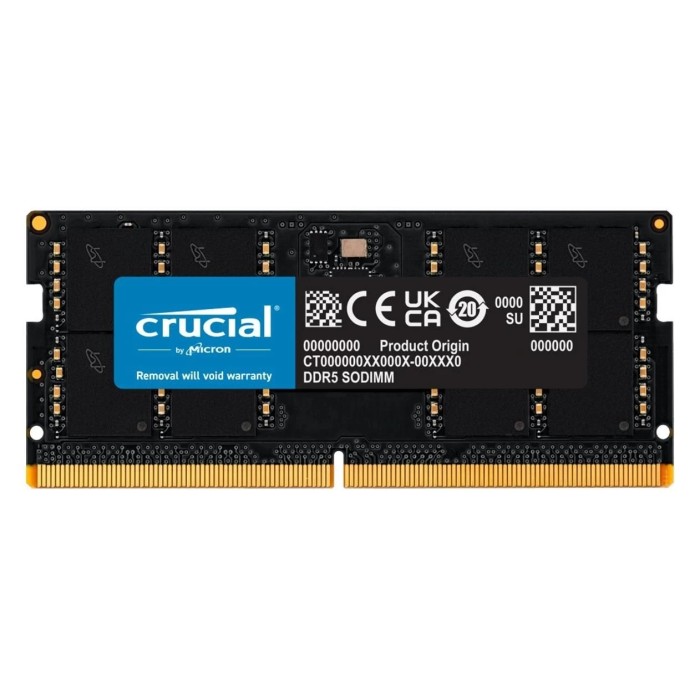 Оперативна пам`ять Laptop Micron SODIMM DDR5 1x16GB 5600Mhz (MTC8C1084S1SC56BD1)