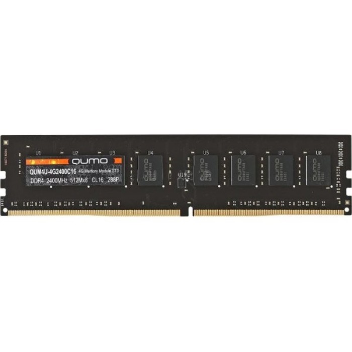 Оперативна пам`ять Qumo 4 GB DDR4 2400 MHz (ID72181652040368786)