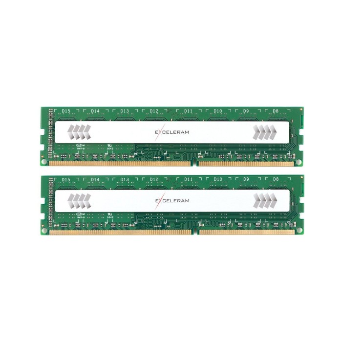 Оперативна пам`ять Exceleram DDR3 16GB 2x8GB 1600MHz Silver Peewee (4710405502417)