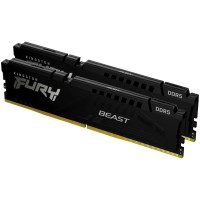 Комплект оперативної пам`яті Kingston Fury 16GB (Kit of 2x8G) Beast AM5 Black Mhz 5600 DDR5 (KF556C36BBEK2-16)