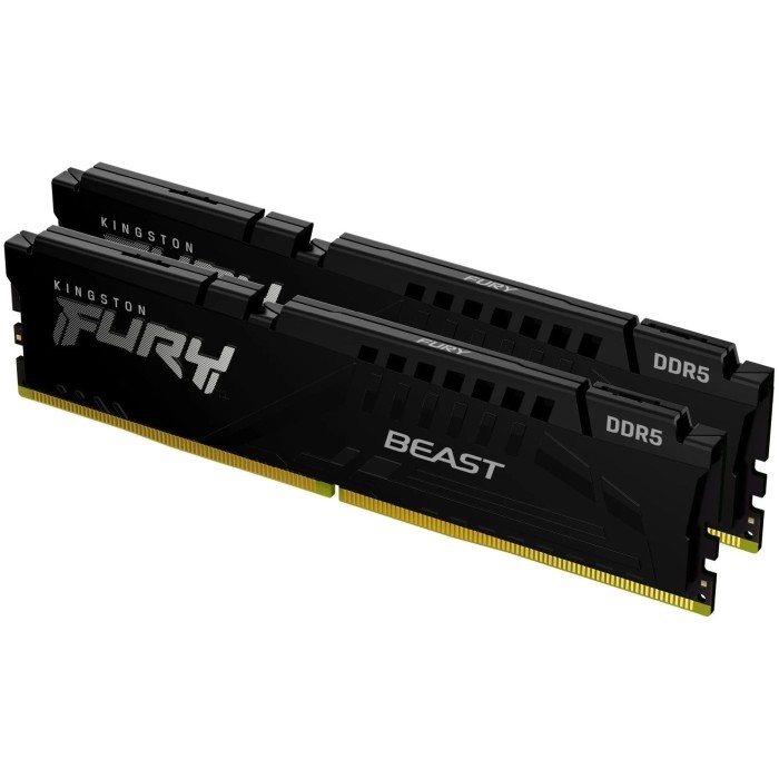Комплект оперативної пам`яті Kingston Fury 16GB (Kit of 2x8G) Beast AM5 Black Mhz 5600 DDR5 (KF556C36BBEK2-16)
