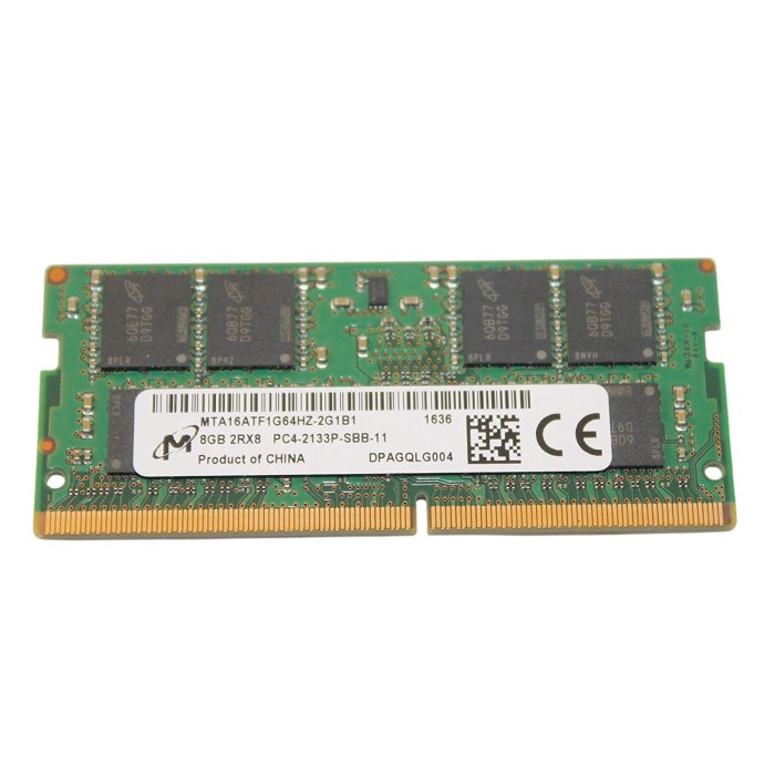 Модуль оперативної пам`яті Micron DDR4 8GB SO-DIMM 2133 MHz (MTA16ATF1G64HZ-2G1B1)