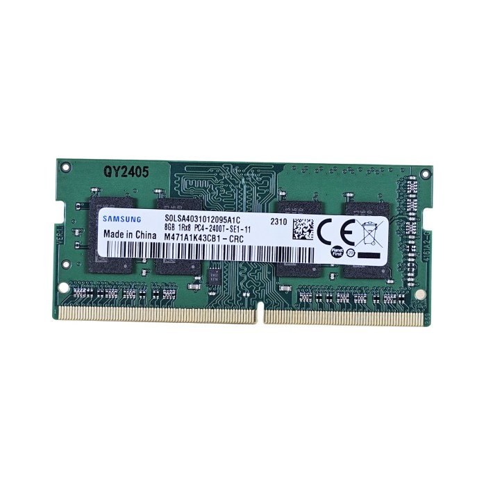 Модуль оперативної пам`яті Samsung SODIMM 8GB DDR4 2400MHz (M471A1K43CB1-CRC)