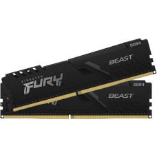 Комплект оперативної пам'яті Kingston FURY 3600 MHz (2x16GB) 32 GB DDR4 Beast Black (KF436C18BBK2/32)