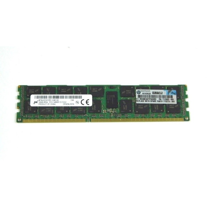 Серверна оперативна памʼять Micron MT36JSF2G72PZ - 1G9E1HE DDR3 16GB 2RX4 PC3 14900R, б/в (Micron_MT36JSF2G72PZ_-_1G9E1HE_DDR3_16GB_2RX4_PC3_14900R)
