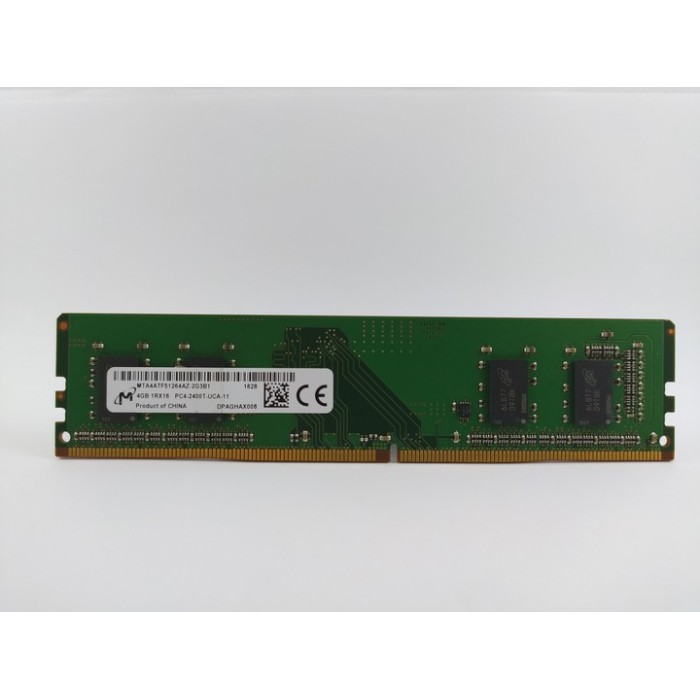 Компʼютерна оперативна памʼять Micron MTA4ATF51264AZ - 2G3B1 DDR4 4GB 1RX16 PC4 2400T, б/в (Micron_MTA4ATF51264AZ_-_2G3B1_DDR4_4GB_1RX16_PC4_2400T)