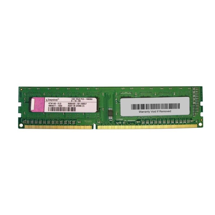 Модуль оперативної пам`яті Kingston 1GB DDR3 1333MHz (KTW149-ELD)