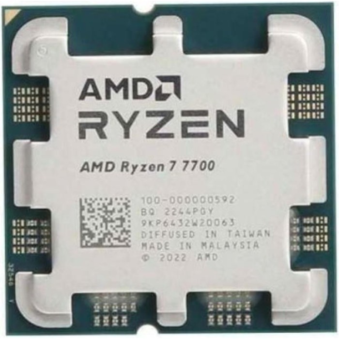 Центральний процесор AMD Ryzen 7 7700 8C/16T 3.8/5.3GHz Boost 32Mb Radeon Graphics AM5 65W w/o cooler TRAY (100-000000592)