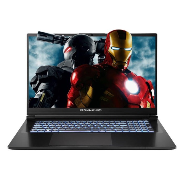 Ноутбук Dream Machines RG5060-17 17.3FHD IPS, Intel i9-14900HX, 32GB, F2TB, NVD5060-8, DOS, чорний (RG5060-17UA22)