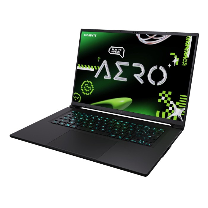 Ноутбук AERO X16 16.0 QHD+ 165Hz, AMD Krachen R7, 32GB, F1TB, NVD5060-8, W11, біло чорний (AERO_X16_1VH93UAC64AH)