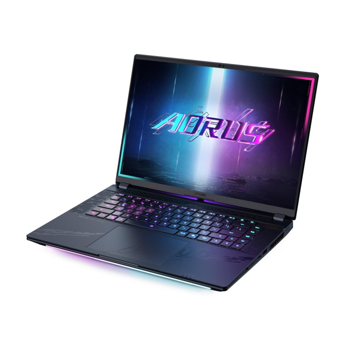 Ноутбук AORUS MASTER 16 16.0 QHD OLED 240Hz, INTEL ARL HX Ultra9, 32GB, F2TB, NVD5080-16, W11, чорний (AORUS_16_BYHC5UAE65S)