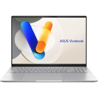 Ноутбук ASUS Vivobook S 16 M5606KA-RI010 16 3K OLED, AMD AI 7 350, 16GB, F1TB, UMA, NoOS, Сріблястий (90NB1593-M000B0)