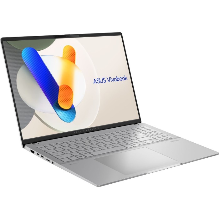 Ноутбук ASUS Vivobook S 16 M5606KA-RI010 16 3K OLED, AMD AI 7 350, 16GB, F1TB, UMA, NoOS, Сріблястий (90NB1593-M000B0)