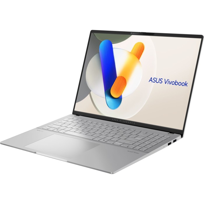 Ноутбук ASUS Vivobook S 16 M5606KA-RI010 16 3K OLED, AMD AI 7 350, 16GB, F1TB, UMA, NoOS, Сріблястий (90NB1593-M000B0)