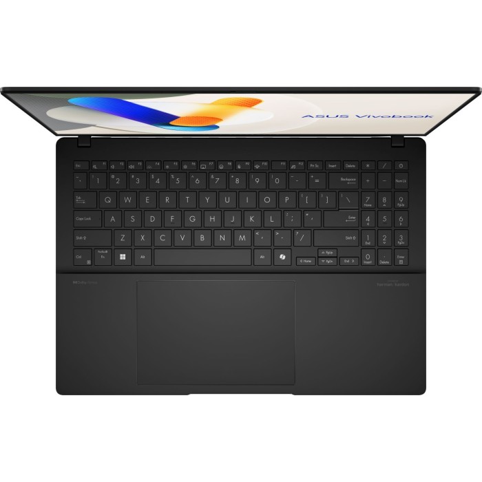 Ноутбук ASUS Vivobook S 16 M5606KA-RI009 16 3K OLED, AMD AI 7 350, 16GB, F1TB, UMA, NoOS, Чорний (90NB1592-M000A0)
