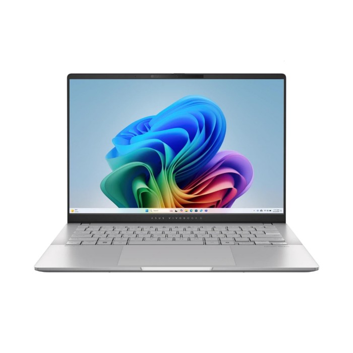 Ноутбук ASUS Vivobook S 14 M5406NA-QD080 14 WUXGA OLED, AMD R5-7535HS, 16GB, F512GB, UMA, NoOS, Сріблястий (90NB1491-M005V0)