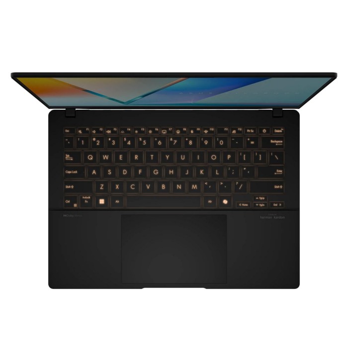 Ноутбук ASUS Vivobook S 14 M5406KA-QD072 14 WUXGA OLED, AMD AI 7 350, 24GB, F1TB, UMA, NoOS, Чорний (90NB15W3-M006B0)