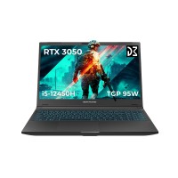 Ноутбук Dream Machines RG3050-15 15.6FHD IPS, Intel i5-12450H, 16GB, F1TB, NVD3050-4, DOS, чорний (RG3050-15UA57)