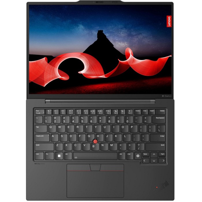 Ноутбук Lenovo ThinkPad X1 Carbon-G12 14 2.8K OLED AG, Intel U7-155U, 32GB, F2TB, UMA, Win11P, чорний (21KC004RRA)
