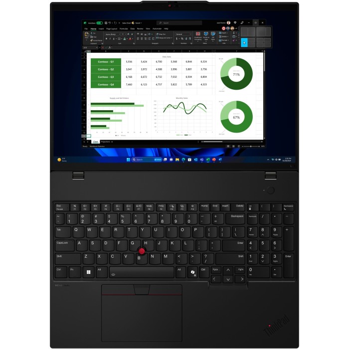 Ноутбук Lenovo ThinkPad L16-G1 16 WUXGA IPS AG, AMD R5-7535U, 16GB, F512GB, UMA, DOS, чорний (21L7000WRA)