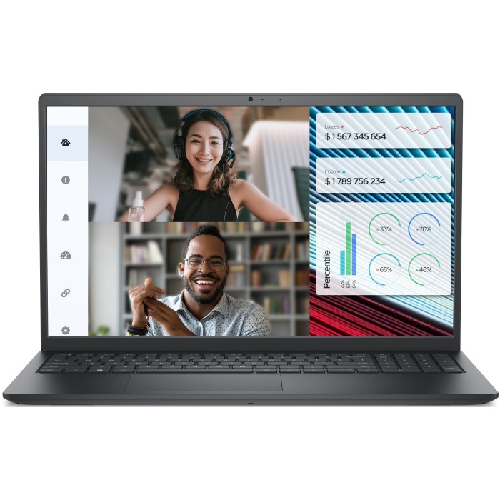 Ноутбук Dell Vostro 3520 15.6 FHD AG, Intel i3-1215U, 8GB, F512GB, UMA, Lin, чорний (N0995PVNB3520UA_UBU)