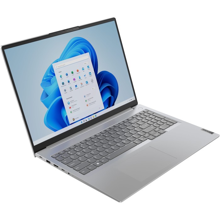Ноутбук Lenovo ThinkBook 16-G6 16 WUXGA IPS AG, AMD R5-7430U, 16GB, F512GB, UMA, DOS, сірий (21KK008PRA)