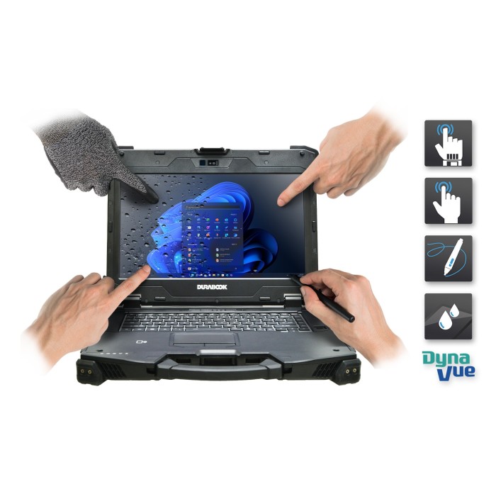 Ноутбук Durabook Z14 Basic 14 FHD Touch AG Intel i7-1165G7, 16GB, F512GB, UMA, LTE, Win11P (Z4E2Q3DE3BXX)