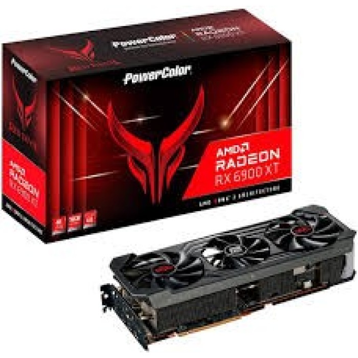 Відеокарта PowerColor RX 6900 XT Red Devil 16GB GDDR6 (AXRX 6900XT 16GBD6-3DHE/OC)