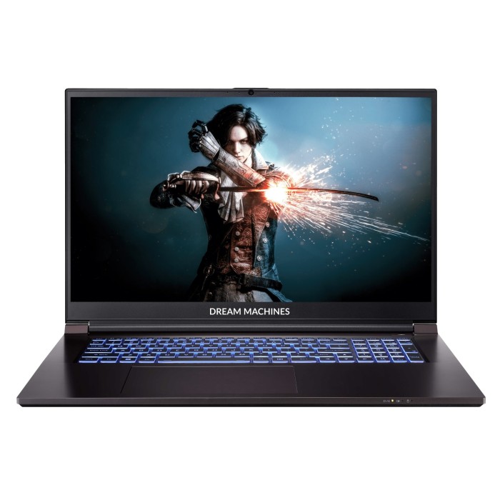 Ноутбук Dream Machines RG2050-17 17.3FHD IPS, Intel i7-13620H, 16GB, F1TB, NVD2050-4, DOS, чорний (RG2050-17UA25)