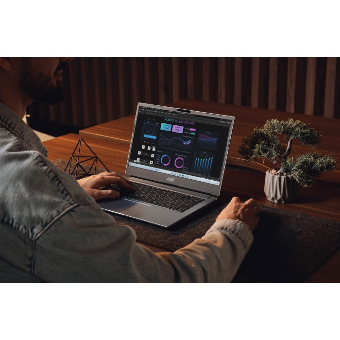 Ноутбук 2E Complex Pro 14 FHD IPS AG, Intel i5-1240P, 16GB, F512GB, UMA, DOS, ice crystal blue (NV41PZ-14UA22)