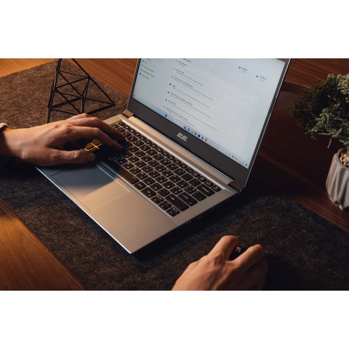 Ноутбук 2E Complex Pro 14 FHD IPS AG, Intel i5-1240P, 16GB, F512GB, UMA, DOS, ice crystal blue (NV41PZ-14UA22)