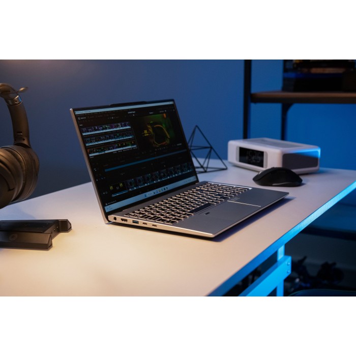 Ноутбук 2E Complex Pro 15.6 FHD IPS AG, Intel i7-1260P, 16GB, F500GB, UMA, DOS, сріблястий (NS51PU-15UA50)