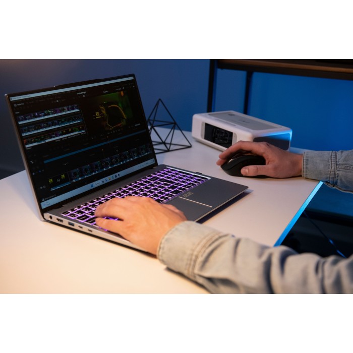 Ноутбук 2E Complex Pro 15.6 FHD IPS AG, Intel i7-1260P, 16GB, F500GB, UMA, DOS, сріблястий (NS51PU-15UA50)