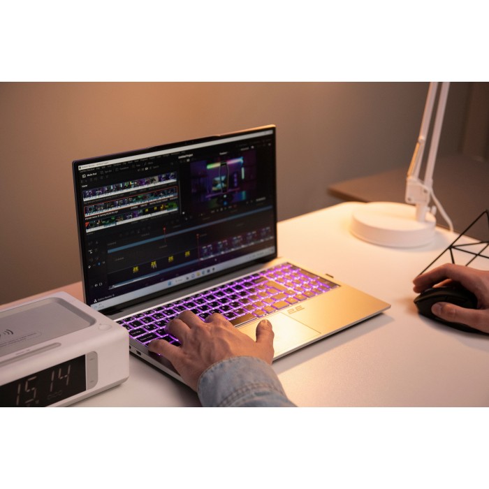 Ноутбук 2E Complex Pro 15.6 FHD IPS AG, Intel i7-1260P, 16GB, F1024GB, UMA, DOS, сріблястий (NS51PU-15UA51)