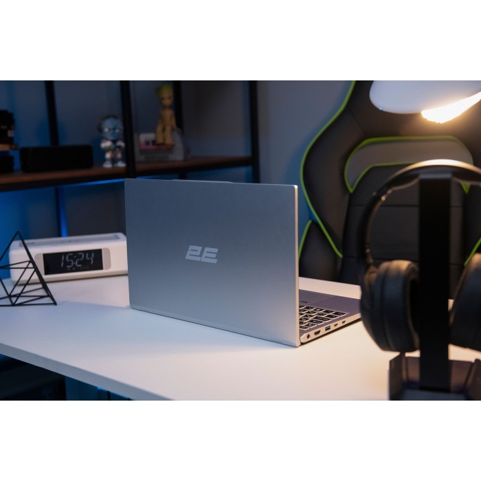 Ноутбук 2E Complex Pro 15.6 FHD IPS AG, Intel i7-1260P, 16GB, F1024GB, UMA, DOS, сріблястий (NS51PU-15UA51)