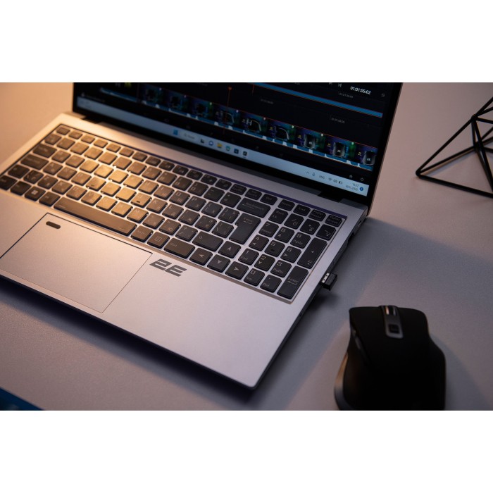 Ноутбук 2E Complex Pro 15.6 FHD IPS AG, Intel i5-1240P, 32GB, F1024GB, UMA, DOS, сріблястий (NS51PU-15UA33)