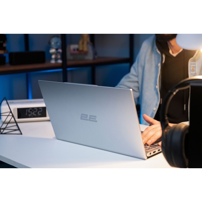 Ноутбук 2E Complex Pro 15.6 FHD IPS AG, Intel i5-1240P, 16GB, F1024GB, UMA, DOS, сріблястий (NS51PU-15UA32)