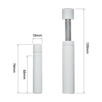 Підставка підпірка тримач вертикальний для відеокарти, 73-120мм (White) (GX-30plus white)