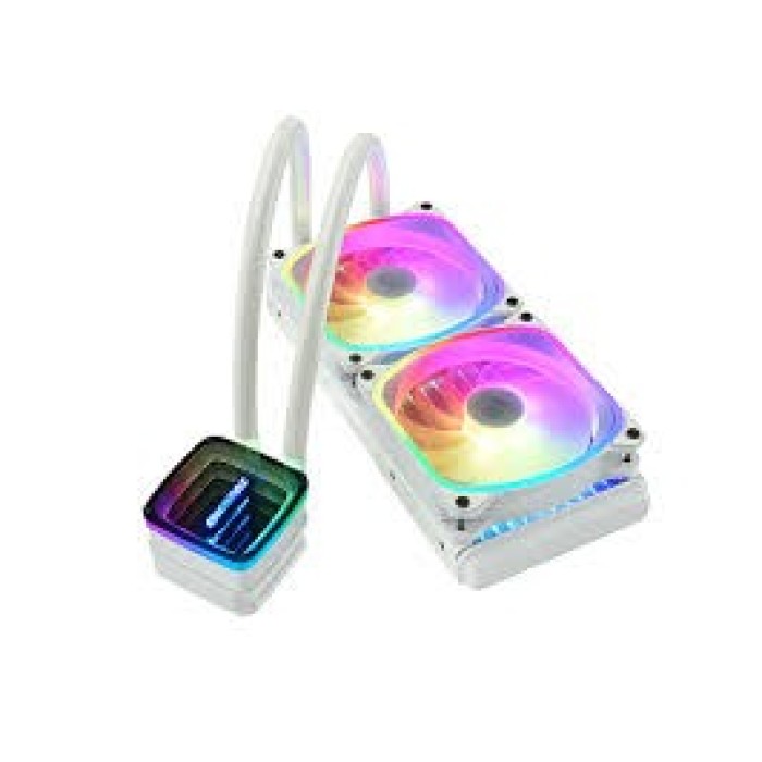 Система водяного охолодження Enermax Aquafusion ADV 240 мм Liquid CPU Cooler White (ELC-AQFA240-SQA-W)