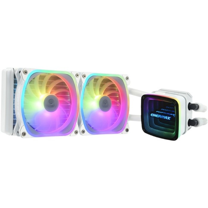 Система водяного охолодження Enermax Aquafusion ADV 240 мм Liquid CPU Cooler White (ELC-AQFA240-SQA-W)