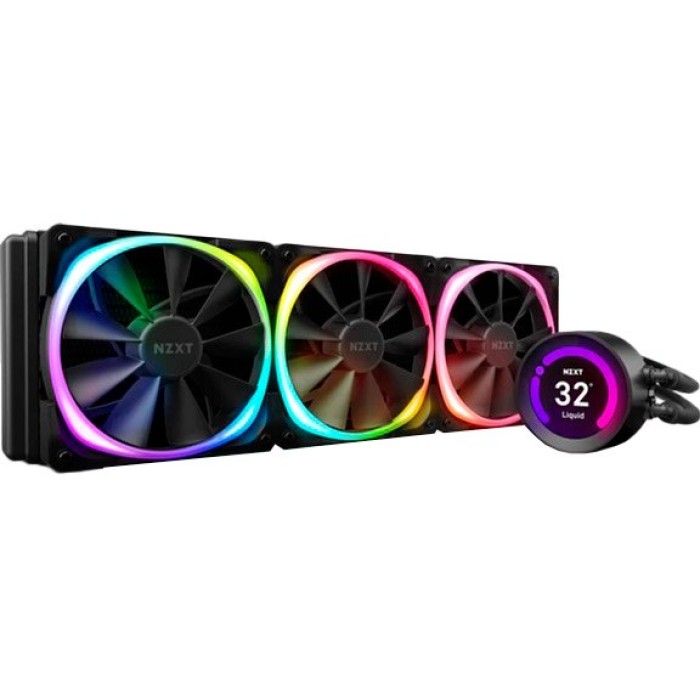 Система водяного охолодження NZXT Kraken Z73 - 360 мм AIO Liquid Cooler LCD Display (RL-KRZ73-01)