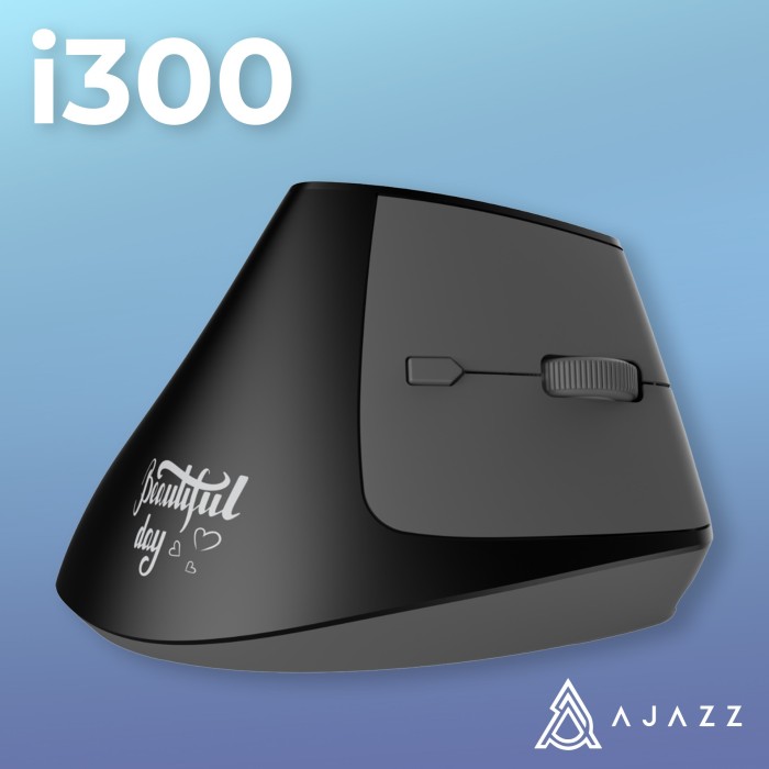Бездротова миша Ajazz i300 Black (i300-B) (i300-B)
