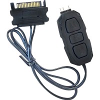 Контролер підсвічування Zezzio ARGB 3-Pin 5V/SATA (ARGB 5V 3PIN to SATA)